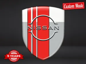 Nissan Badges Silicone Auto Pro Max Résistants Stylé Design